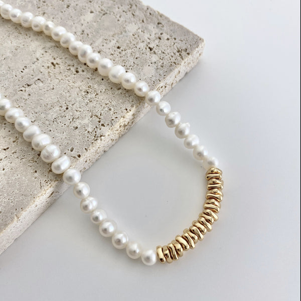 Perfect Everyday Pearl Necklace - EVERLIA STUDIO