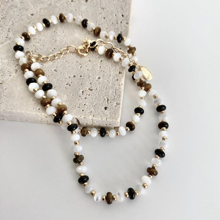 Tiger Eye Stone Necklace - EVERLIA STUDIO